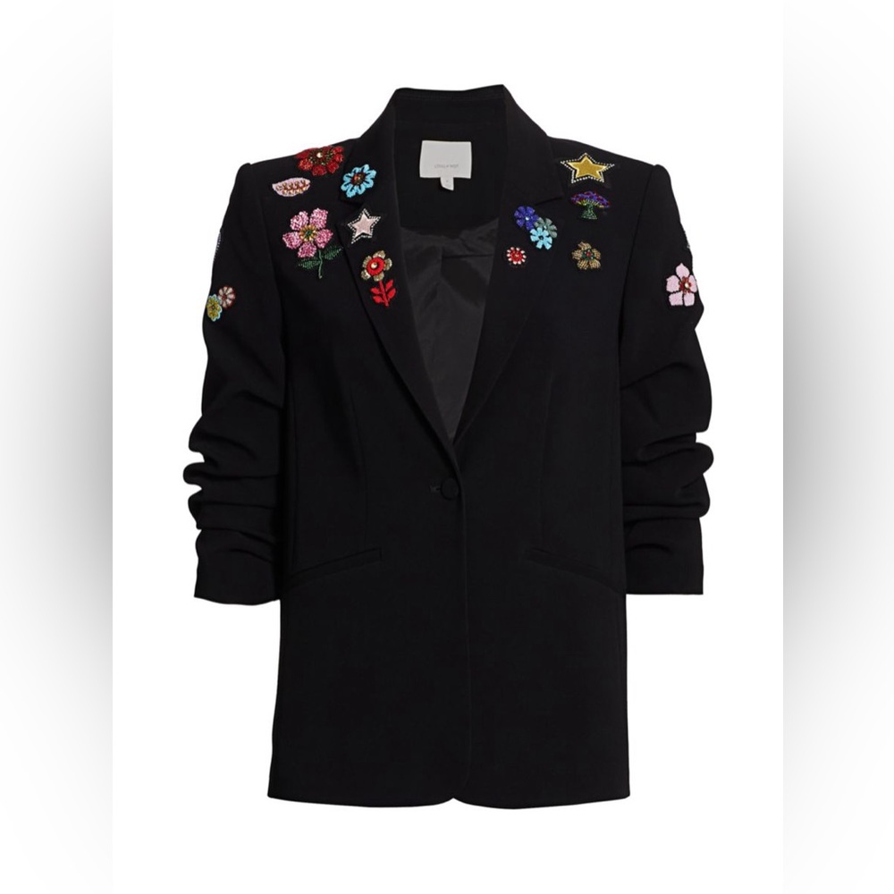 Brand New Cinq A Sept Kylie Flower Power Jacket Blazer Size 4 Tags Attached